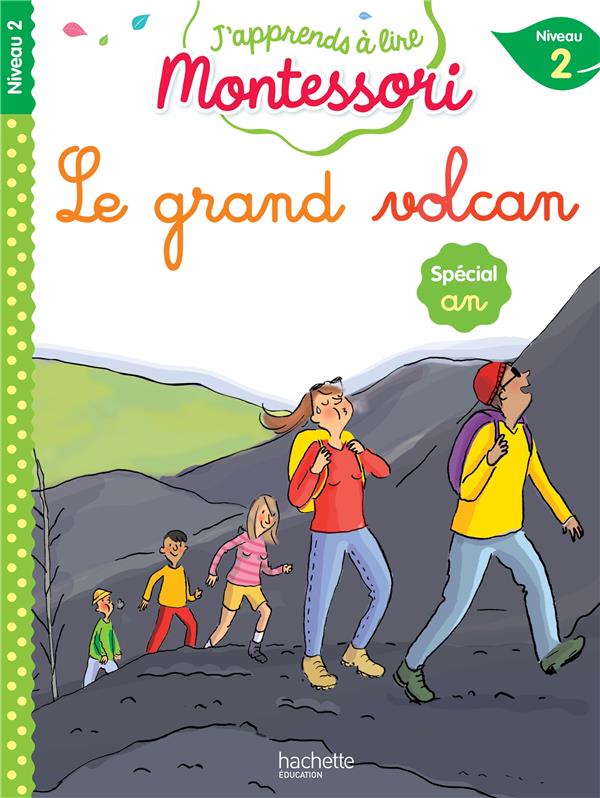 - LE GRAND VOLCAN, NIVEAU 2 - J'APPRENDS A LIRE MONTESSORI - LE GRAND VOLCAN, NIVEAU 2 - J'APPRENDS A LIRE MONTESSORI